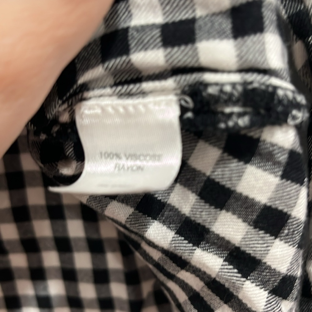 J Jill Gingham Top - Picture 5 of 7